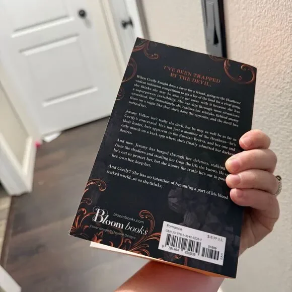 God of Wrath by Rina Kent Orange Sprayed Edges Book - Picture 3 of 3